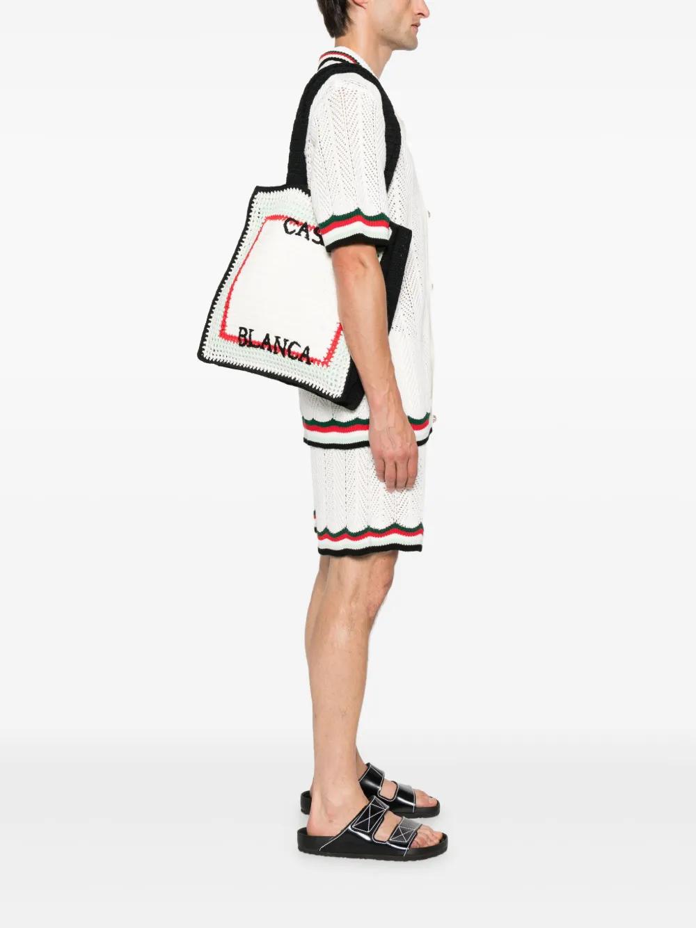 CASABLANCA Cotton Eco-Friendly Handbag