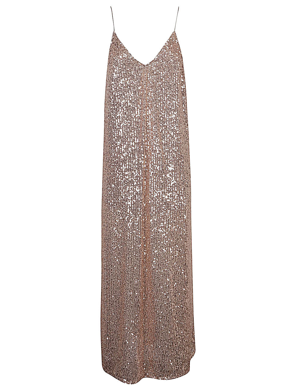 THE NINA STUDIO Mini Sequin Party Dress with V-Neck and Thin Straps