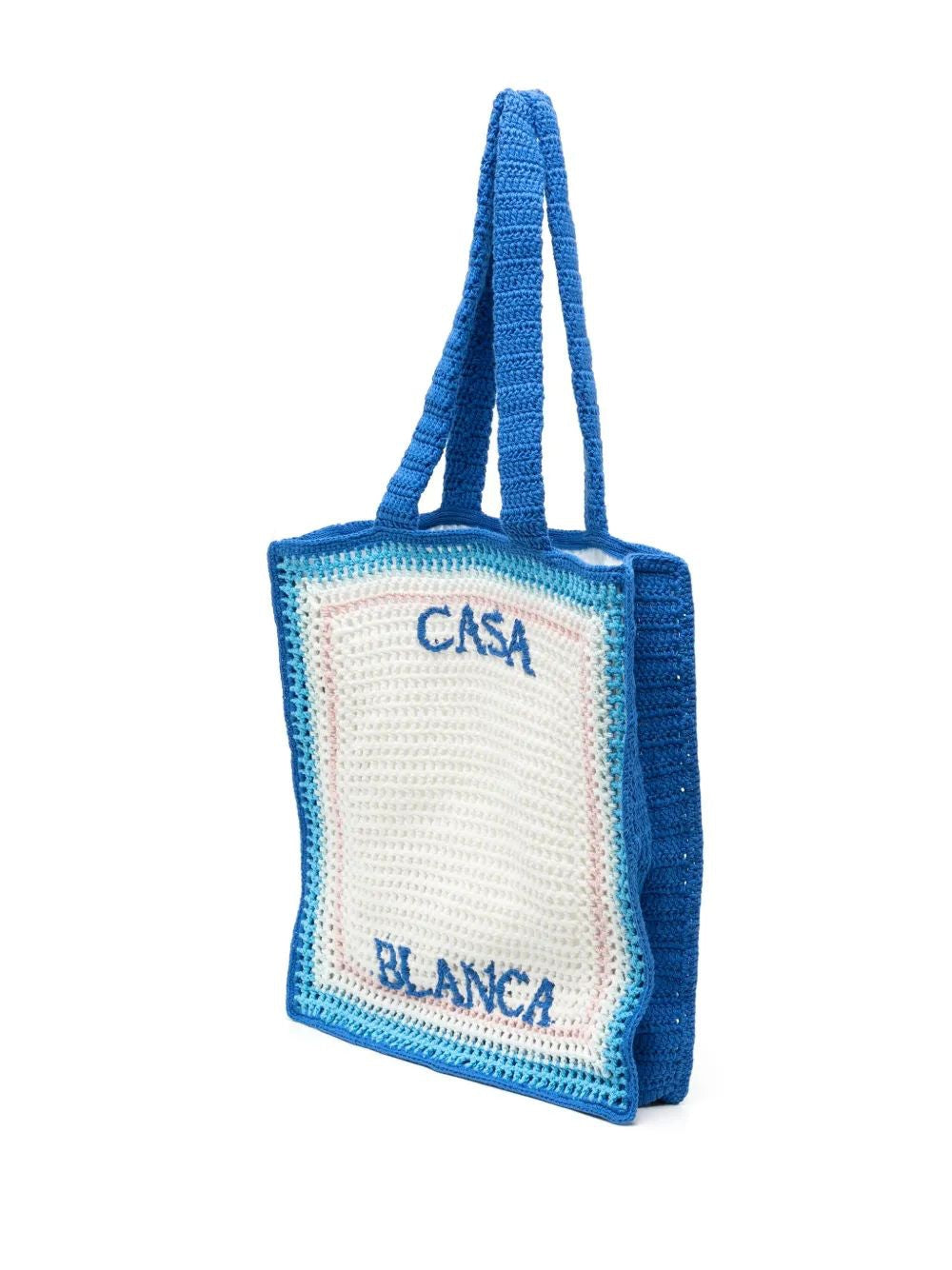 CASABLANCA Crochet Handbag for Men - Perfect SS25 Accessory