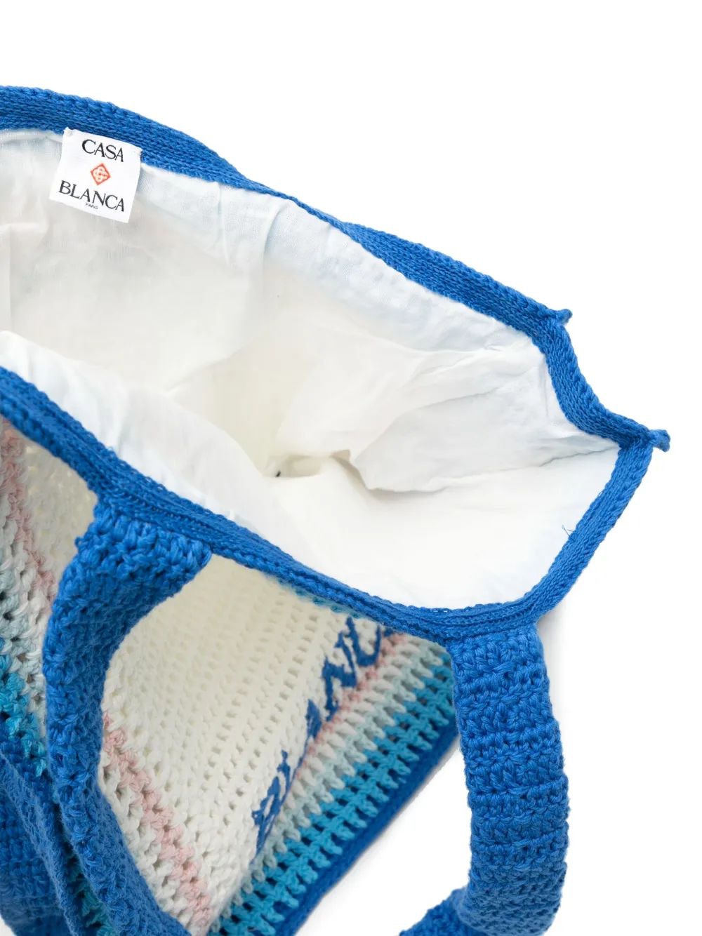 CASABLANCA Crochet Handbag for Men - Perfect SS25 Accessory