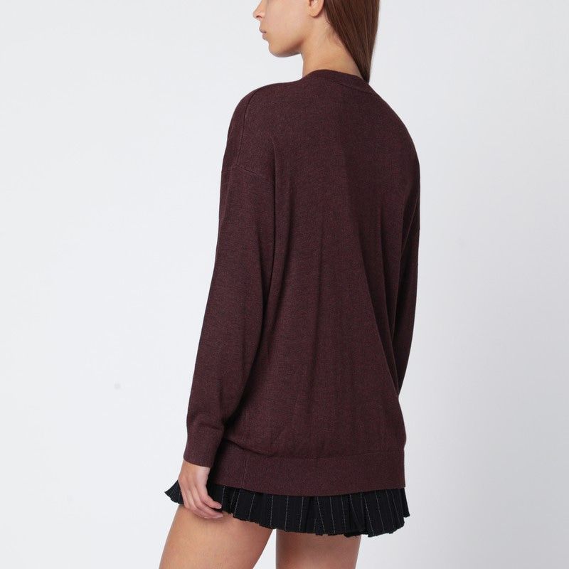 ISABEL MARANT Draped V-Neck Sweater for Women