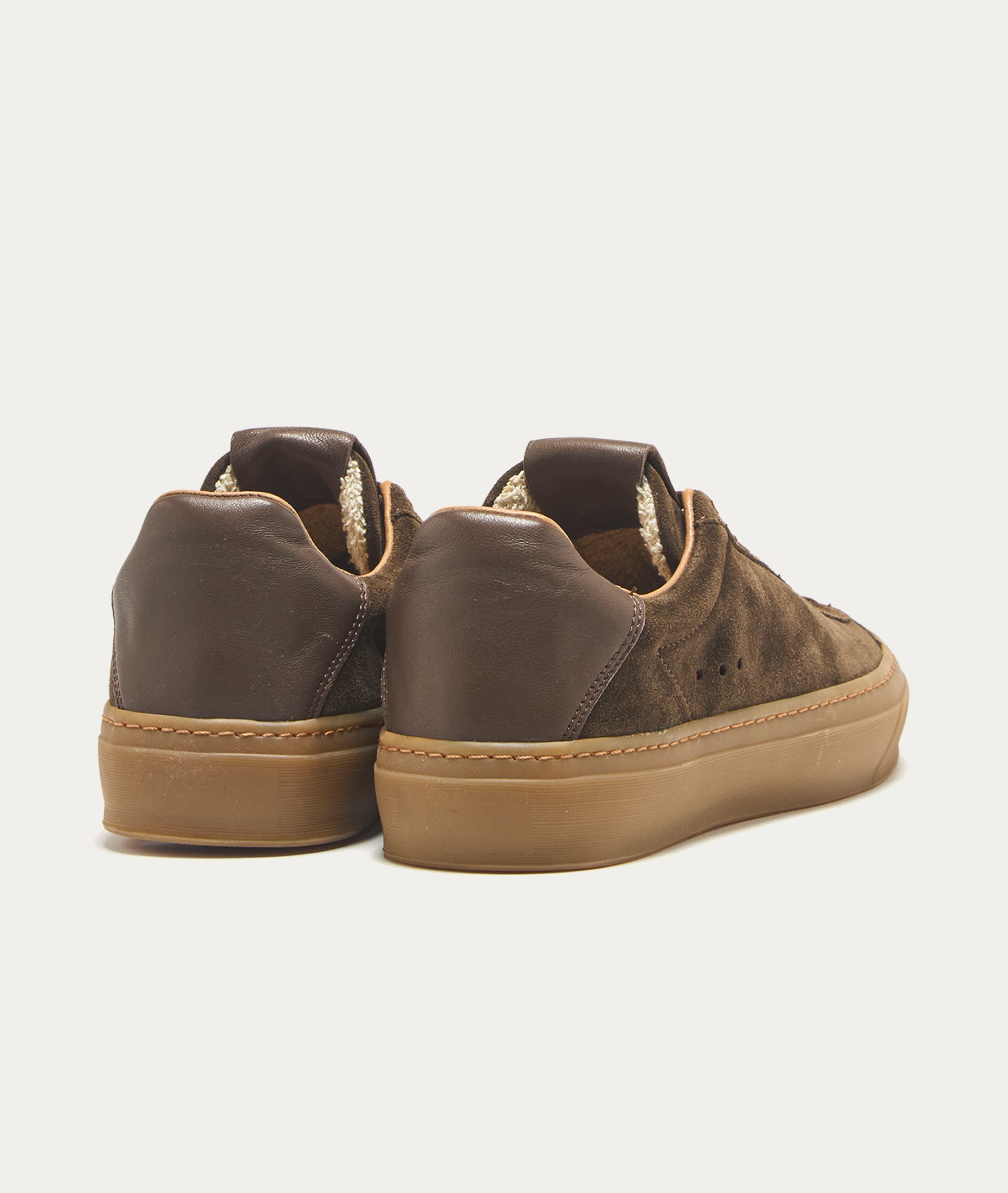 AQUA ALTA VENICE Mini Suede and Leather Sneakers