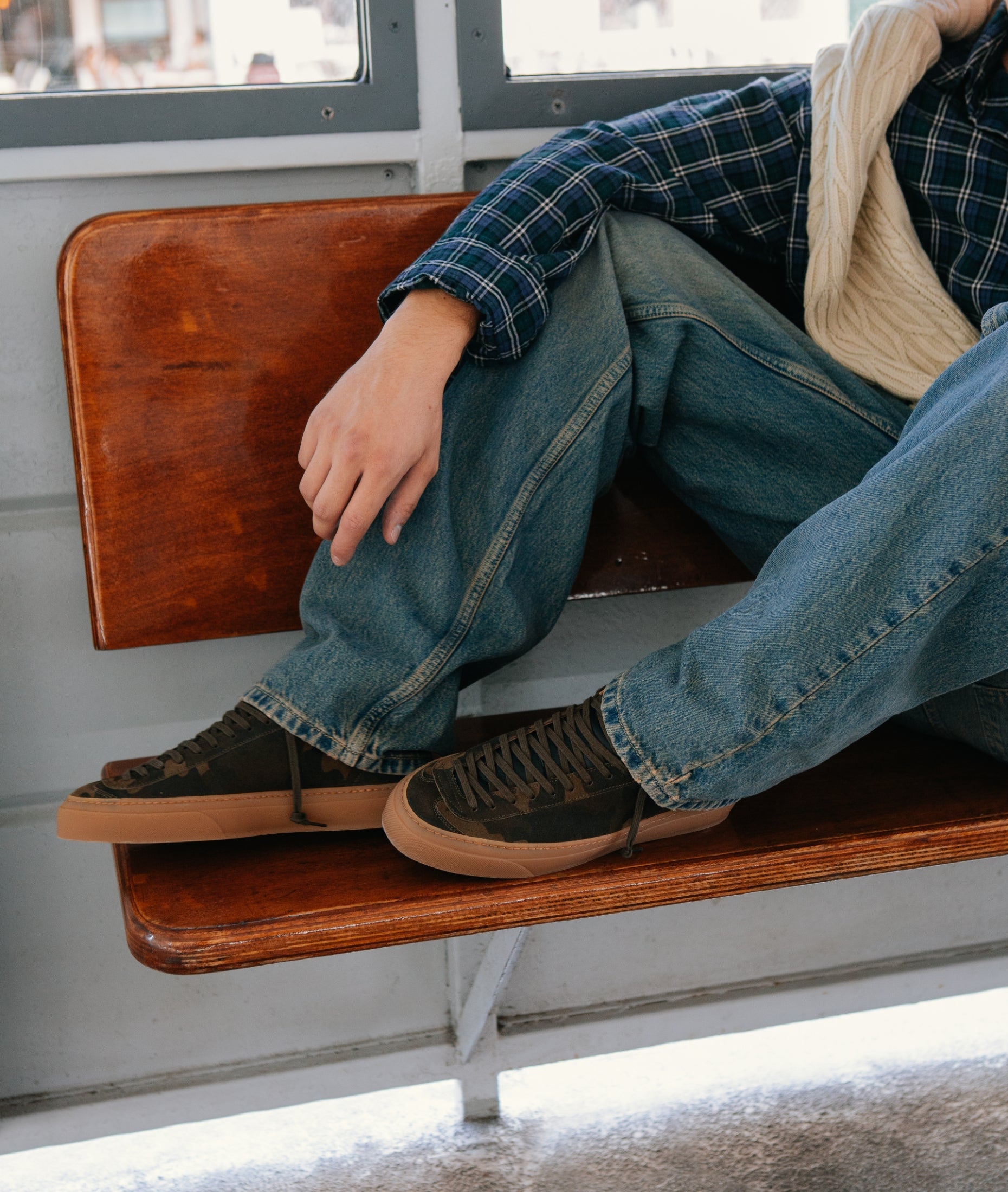 AQUA ALTA VENICE Mini Military Sneakers for Men