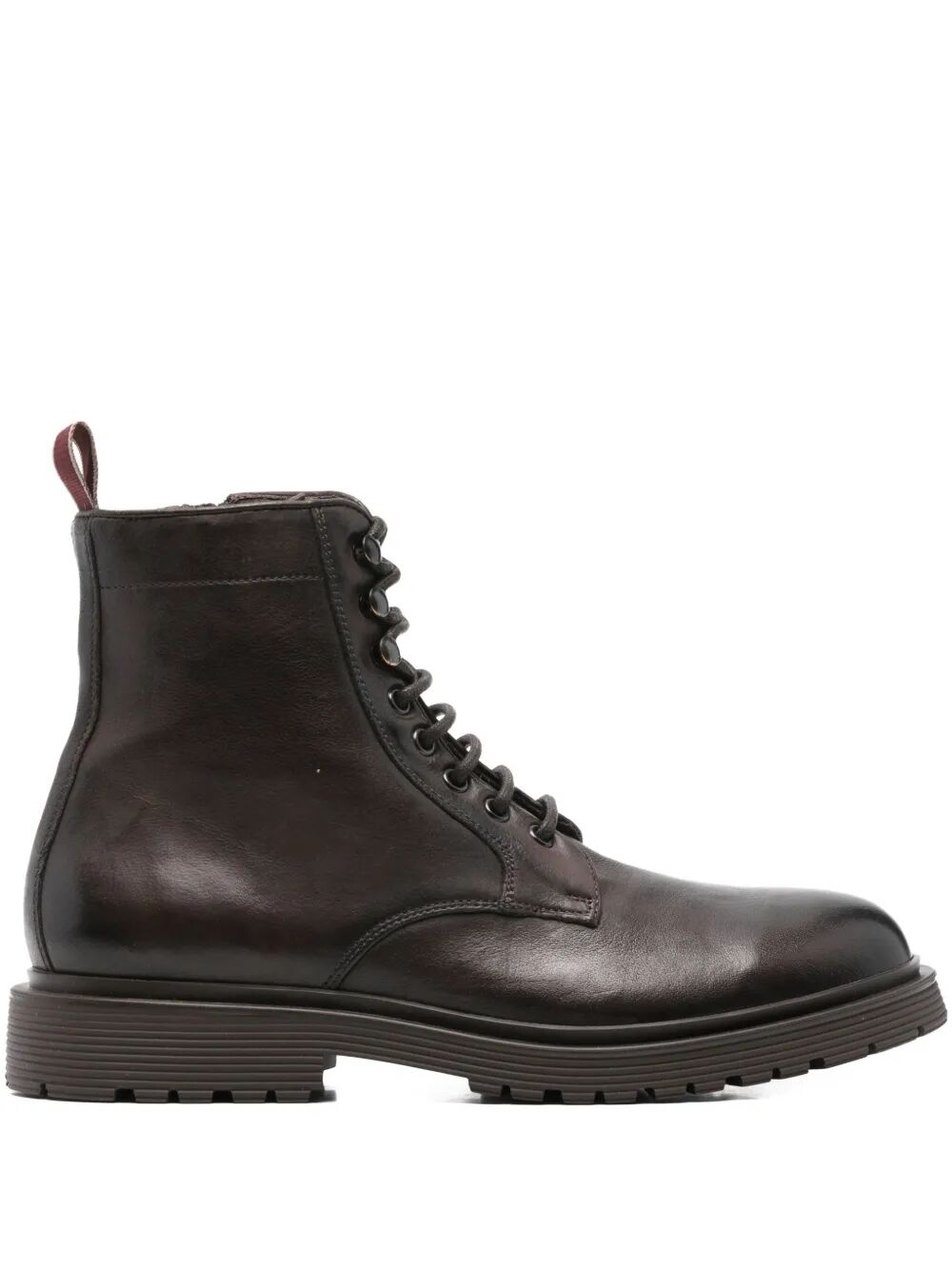 STURLINI Men's Lace-Up Leather Boots