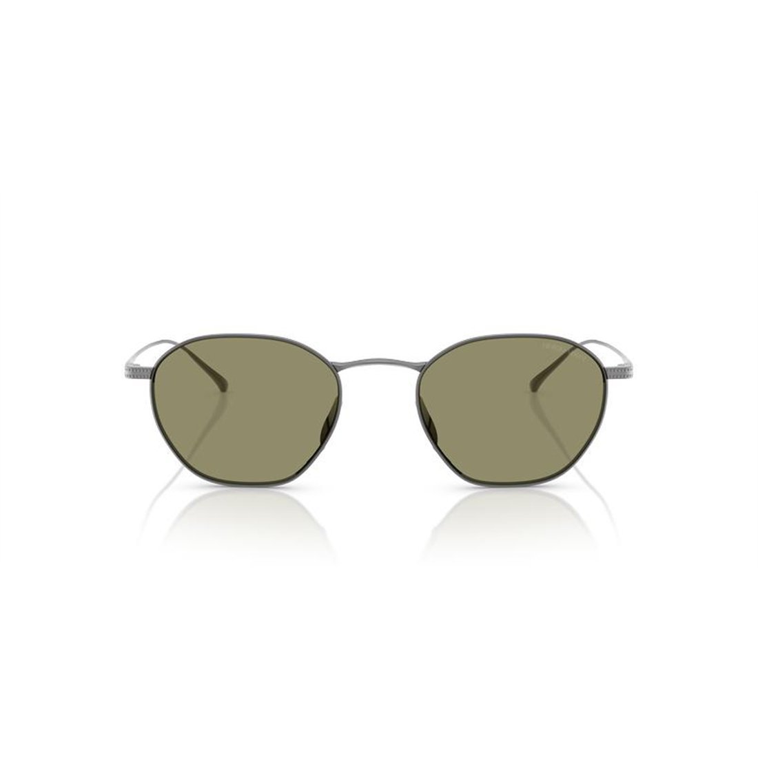 GIORGIO ARMANI Sleek Titanium Men's Sunglasses
