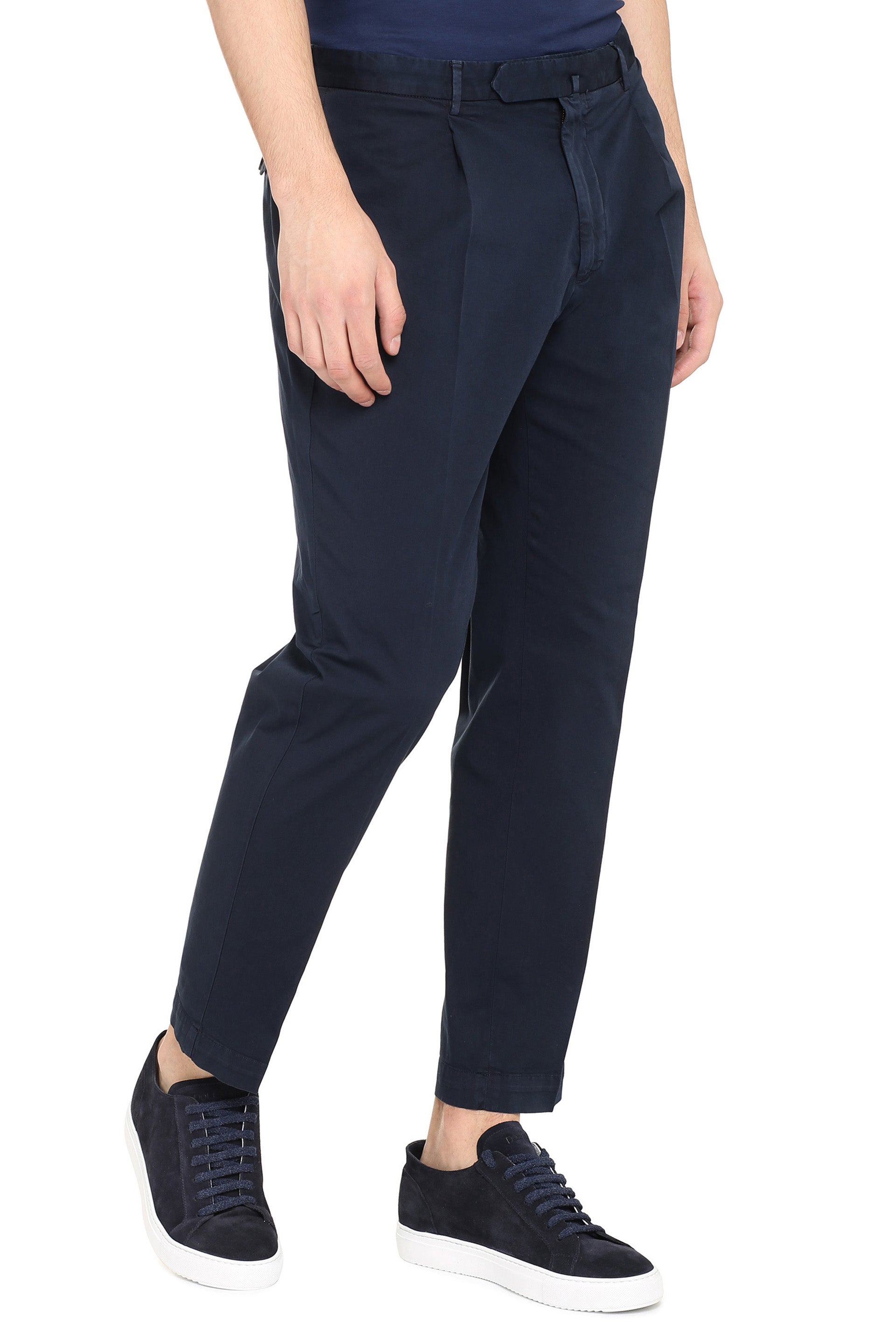 THE (ALPHABET) Stretch Chino Trousers - Mini Fit