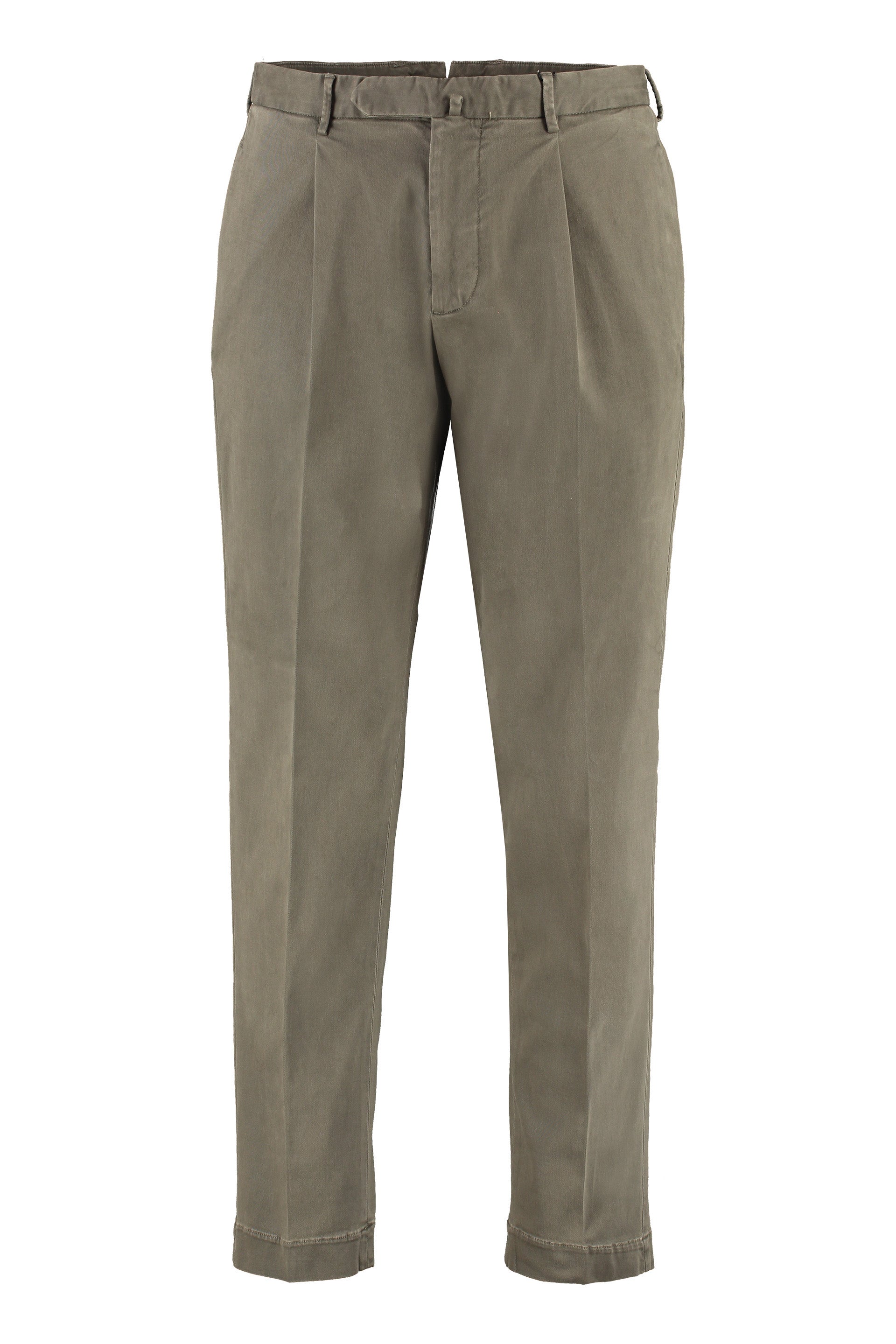 THE (ALPHABET) Stretch Cotton Chino Trousers
