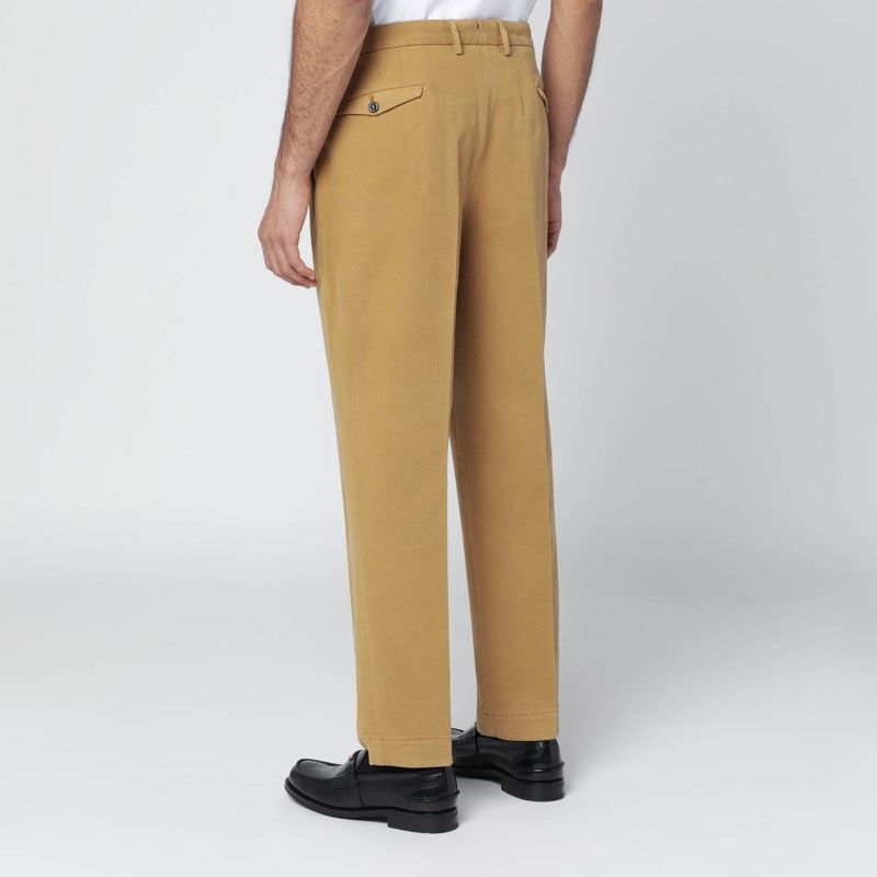 SANTANIELLO Cotton and Cashmere Trousers for Men