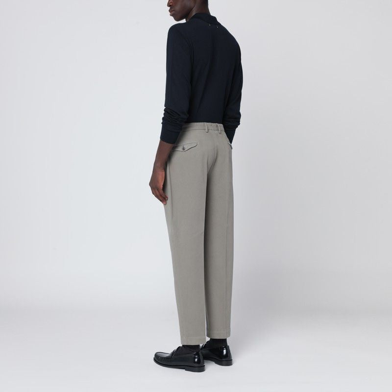 SANTANIELLO Cotton and Cashmere Trousers for Men