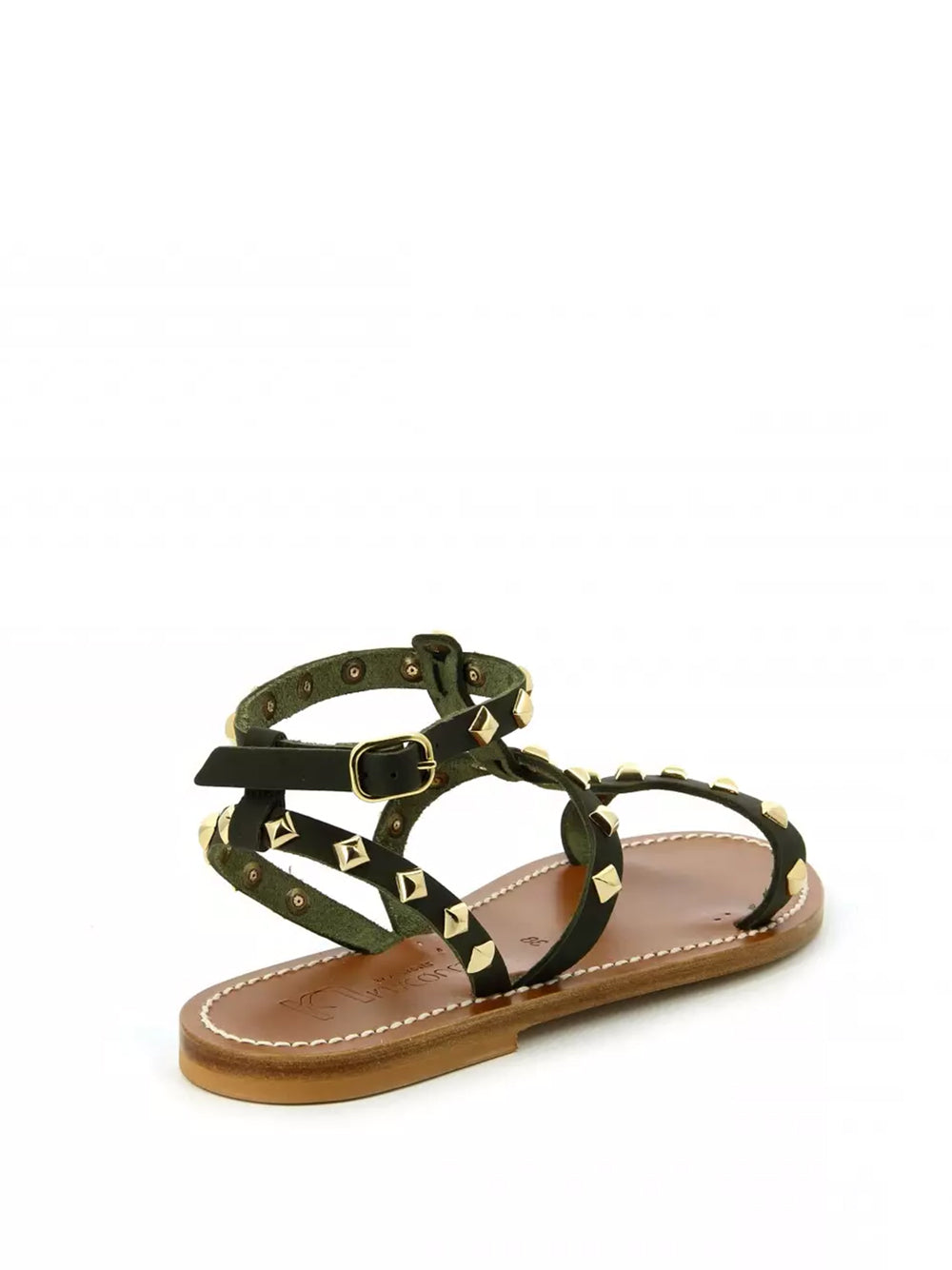 KJACQUES Chic Leather Mini Sandals for Women