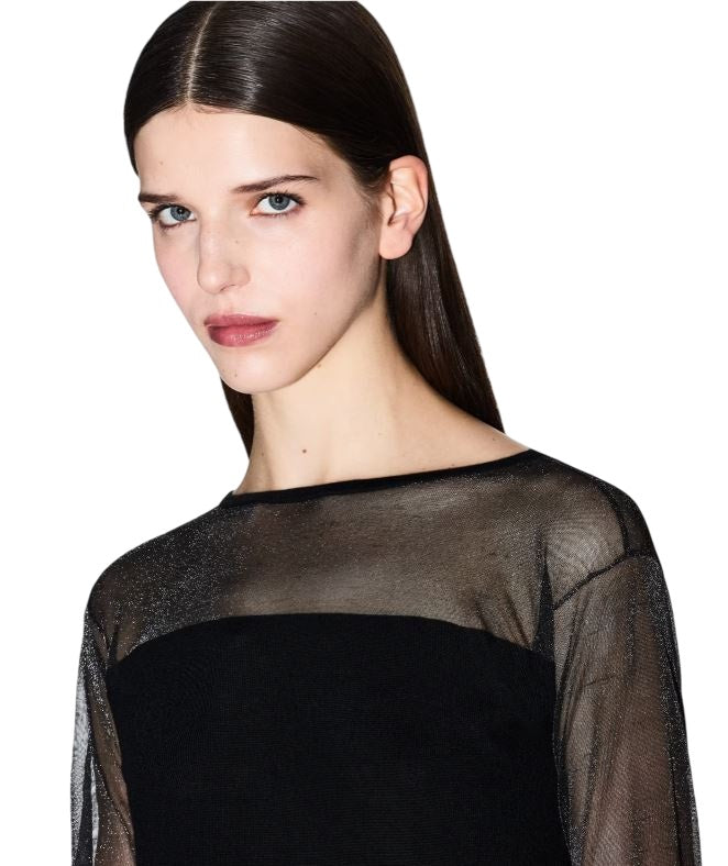 ARMANI EXCHANGE Stylish Mini Dress for Women - Fall Winter 2025