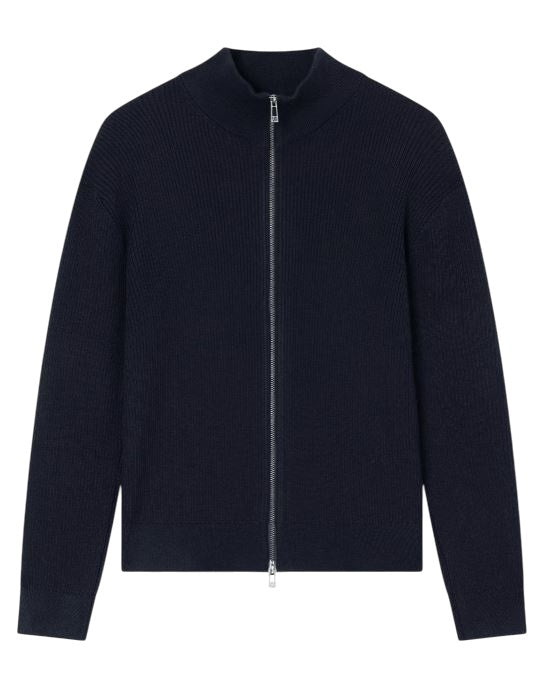 ARMANI EXCHANGE High Neck Full Zip Cardigan