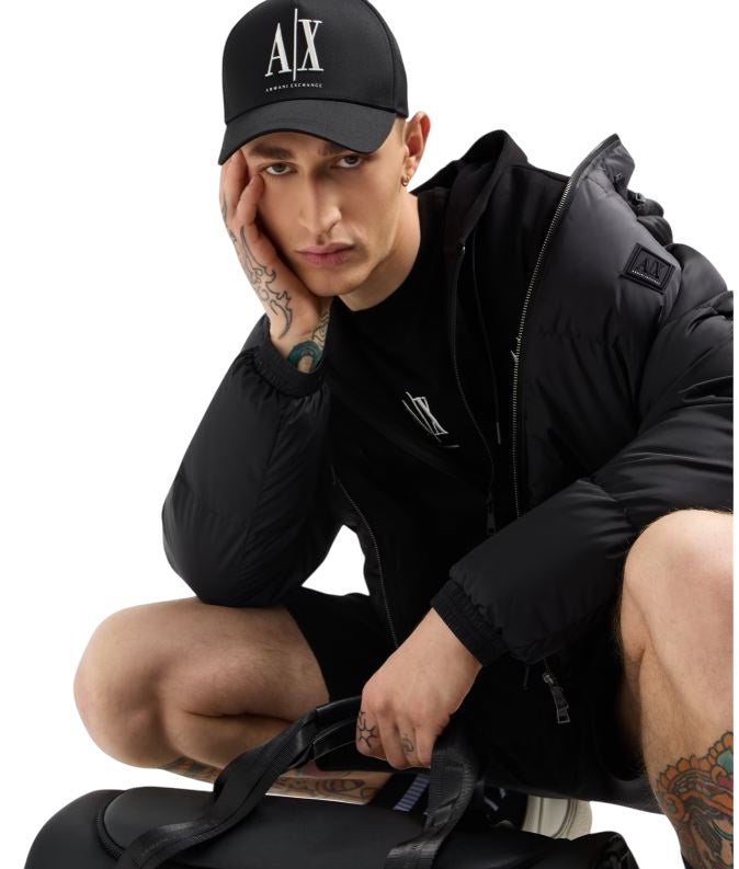 ARMANI EXCHANGE Men's Padded Jacket with Adjustable Hood