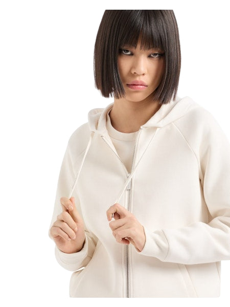 ARMANI EXCHANGE Cozy Rhinestone Logo Sweatshirt for Women