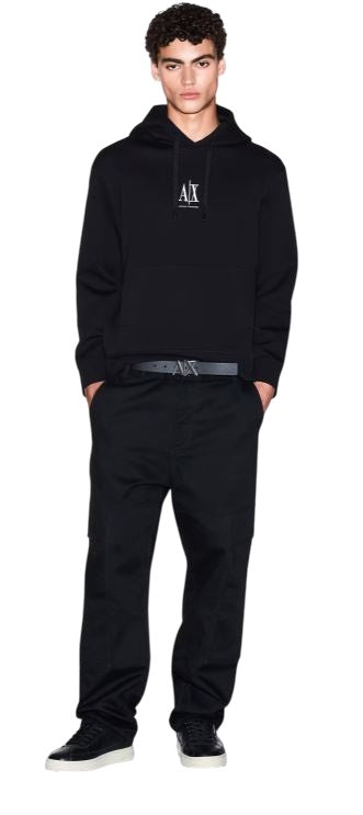 ARMANI EXCHANGE Regular Fit Hoodie for Men