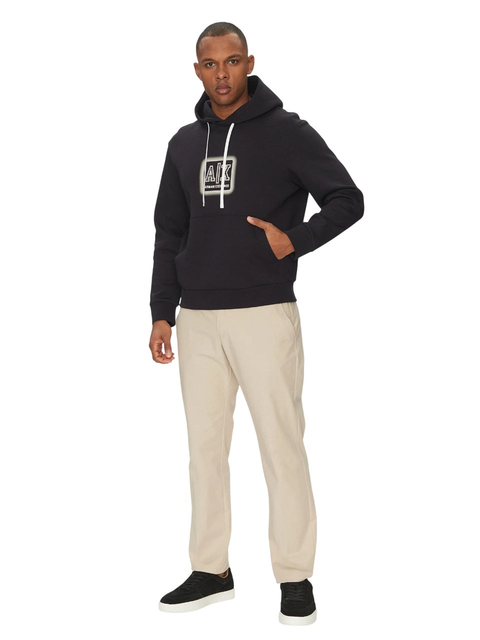 ARMANI EXCHANGE Men's Essential Comfort Hoodie