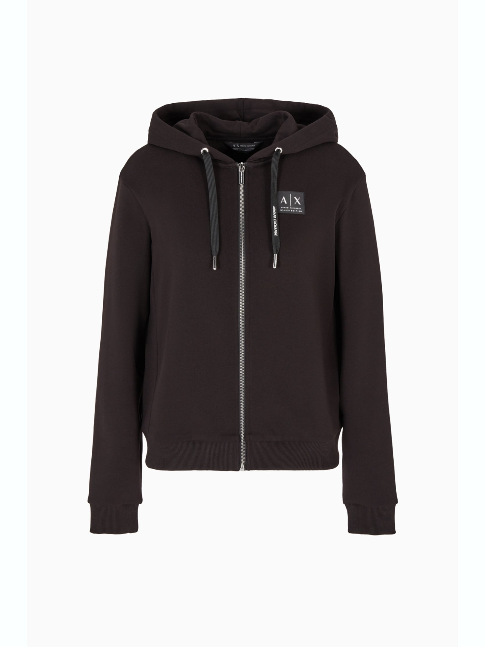 ARMANI EXCHANGE Women's Full Zip Hoodie - Cozy and Stylish