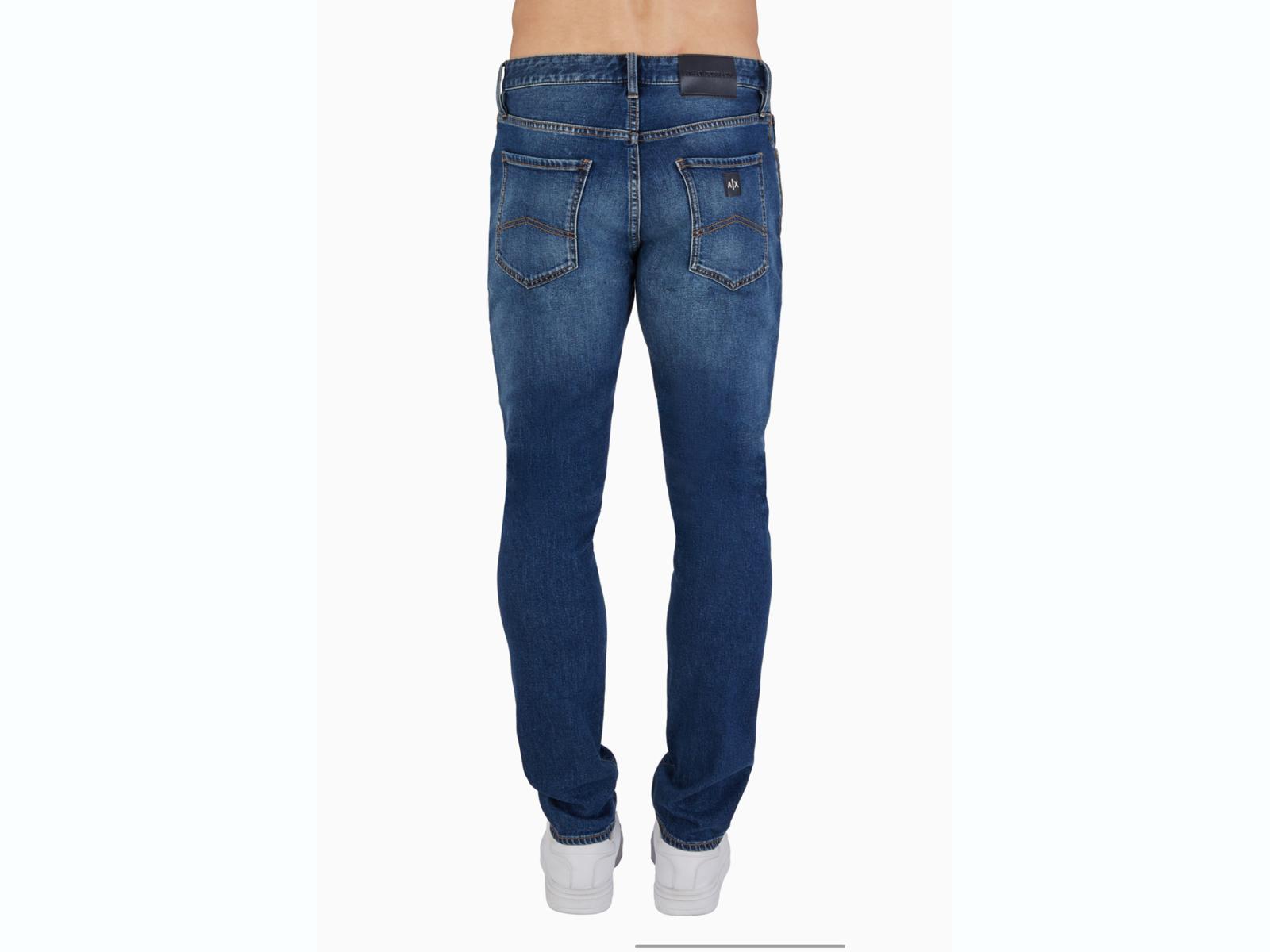 ARMANI EXCHANGE Slim Fit Stretch Jeans for Men