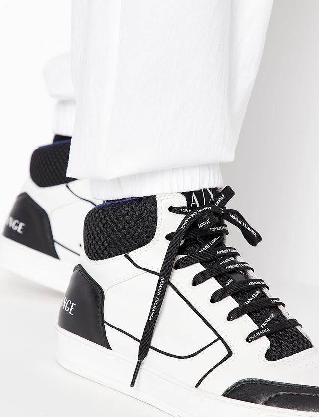 ARMANI EXCHANGE Stylish Stretch Linen Blend Pants for Men