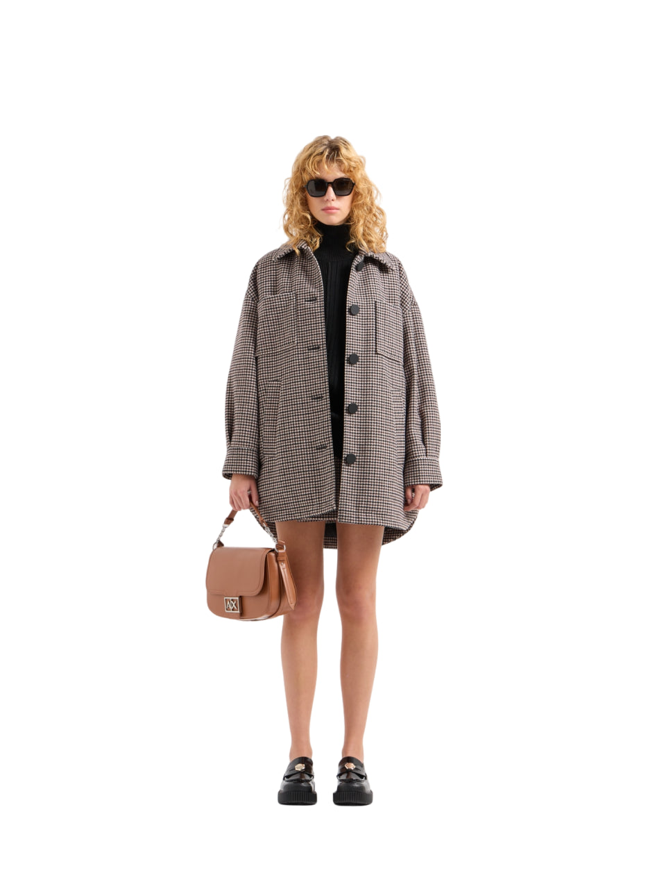 ARMANI EXCHANGE Chic Turtleneck Pullover