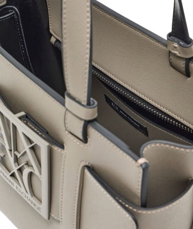 ARMANI EXCHANGE Medium Tote Shoulder Handbag