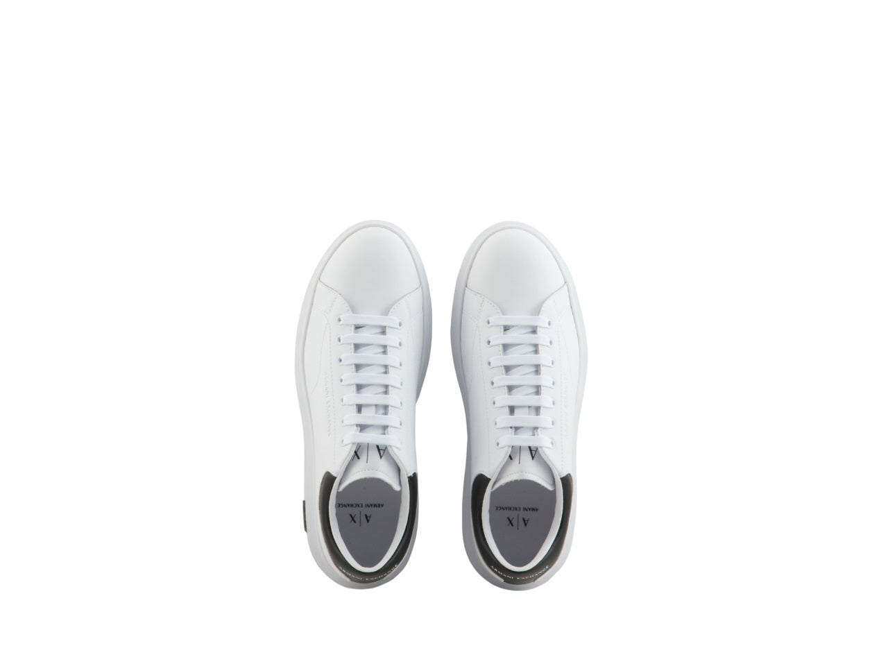ARMANI EXCHANGE Sleek Leather Sneakers for Men