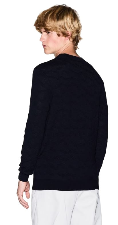 ARMANI EXCHANGE Textured Knit Sweater for Men - Regular Fit