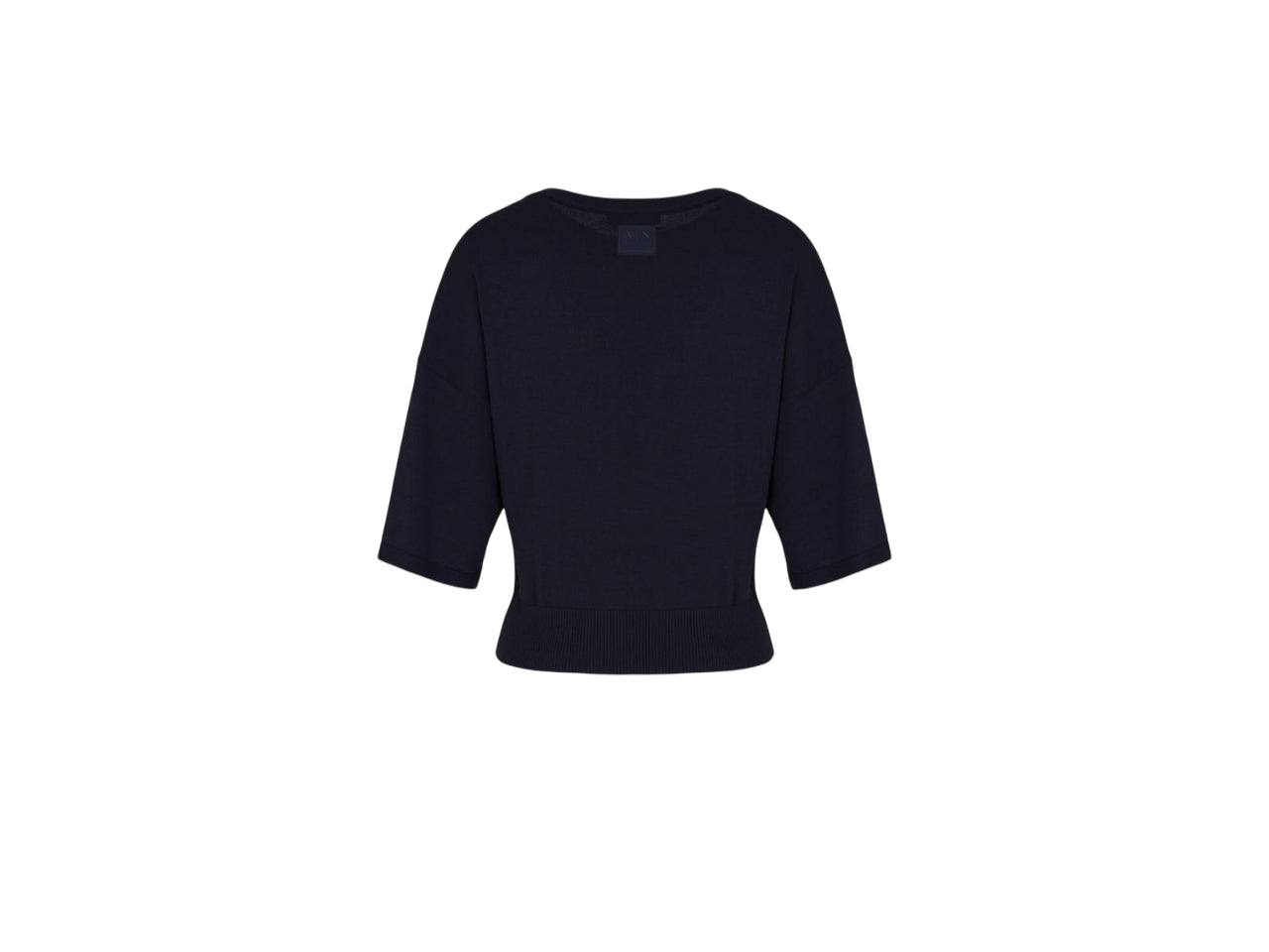 ARMANI EXCHANGE Refined Three-Quarter Sleeve Sweater