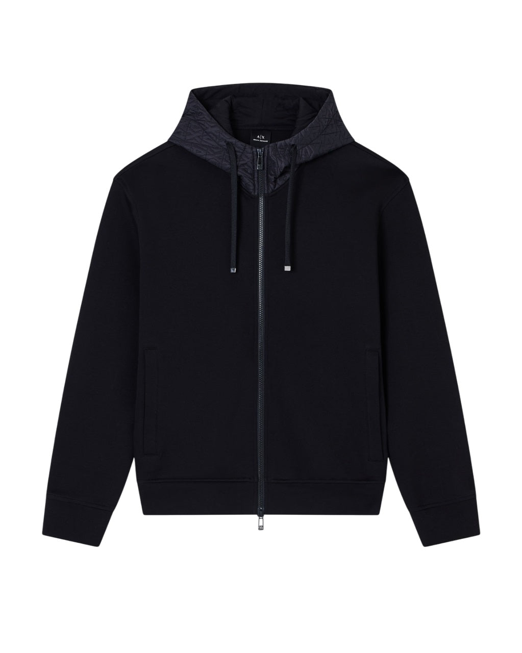 ARMANI EXCHANGE Men's Modern Quilted Hoodie