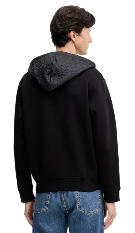 ARMANI EXCHANGE Men's Modern Quilted Hoodie
