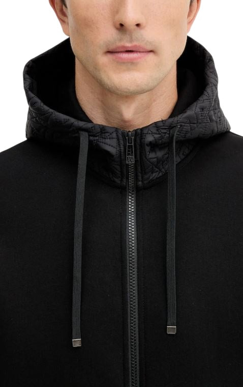 ARMANI EXCHANGE Men's Modern Quilted Hoodie