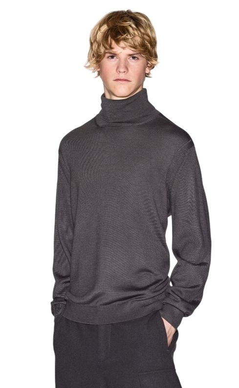 ARMANI EXCHANGE Regular Fit Turtleneck Sweater for Men