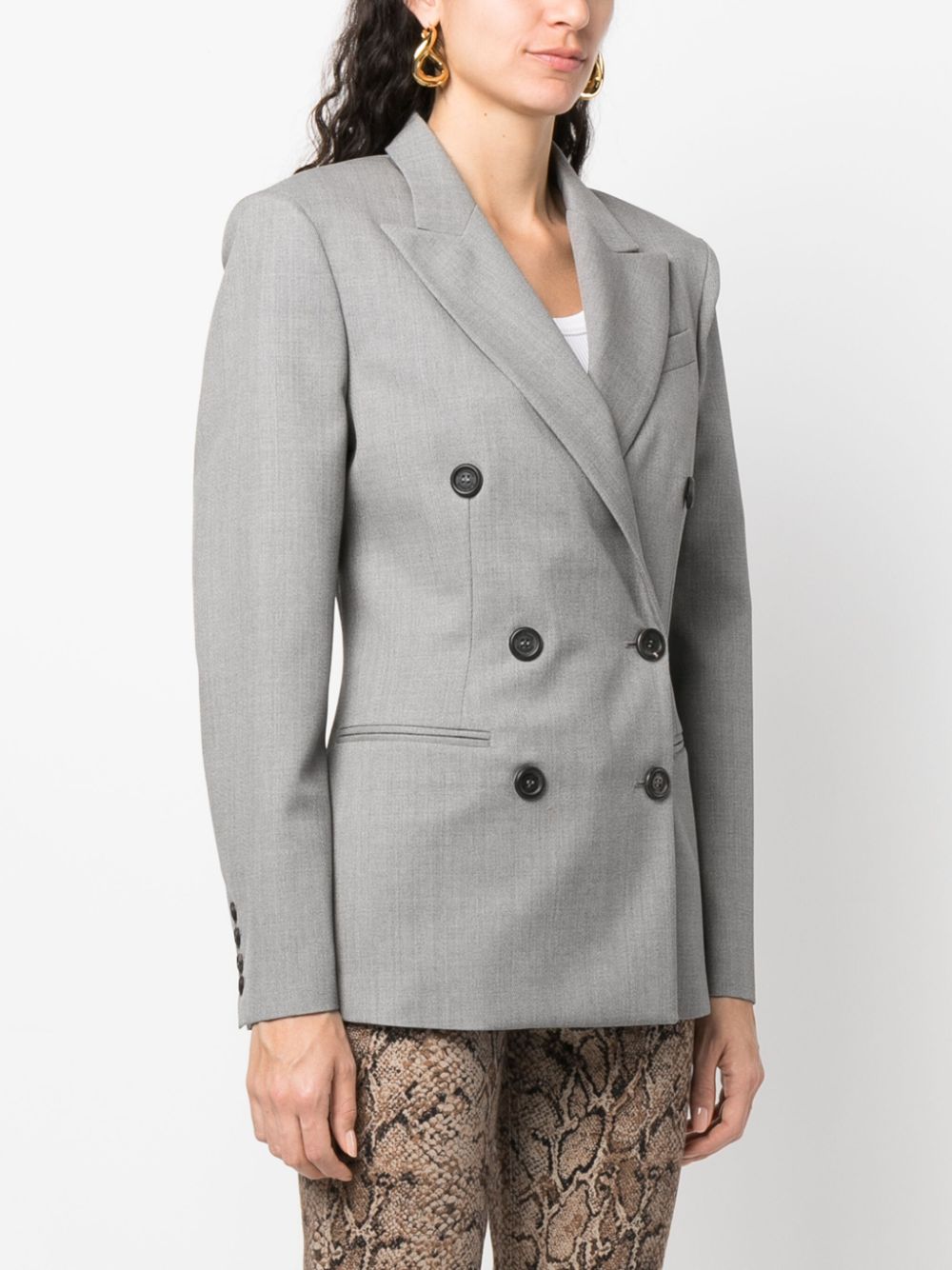 ARMARIUM Double-Breasted Wool Jacket for Women - FW23