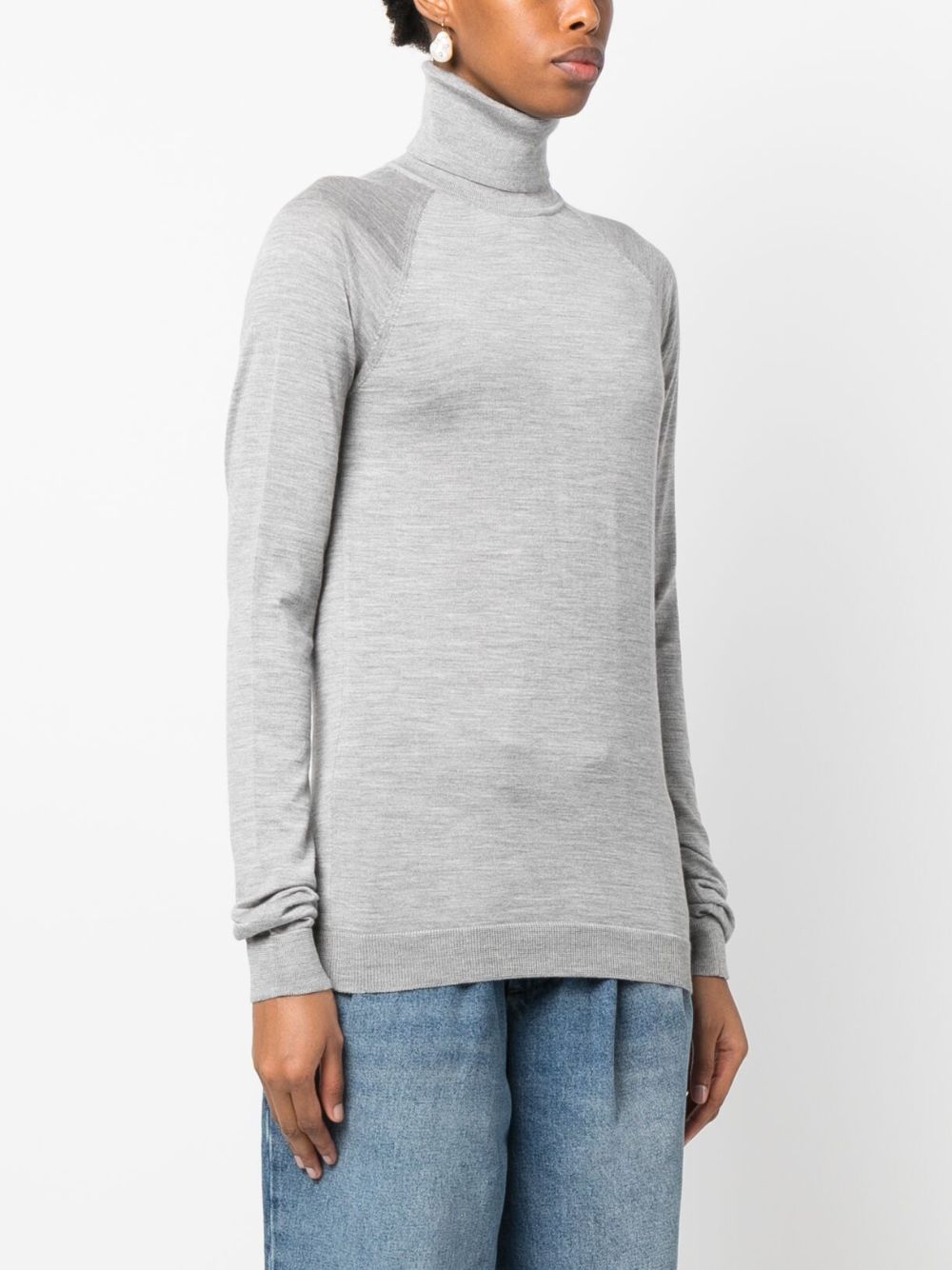 ARMARIUM Wool and Cashmere Blend High Neck Sweater