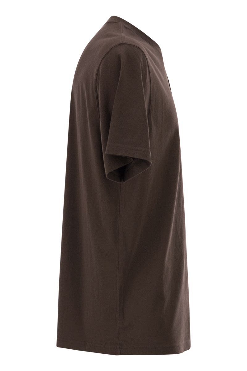 MC2 SAINT BARTH Men's Embroidered Cotton T-Shirt