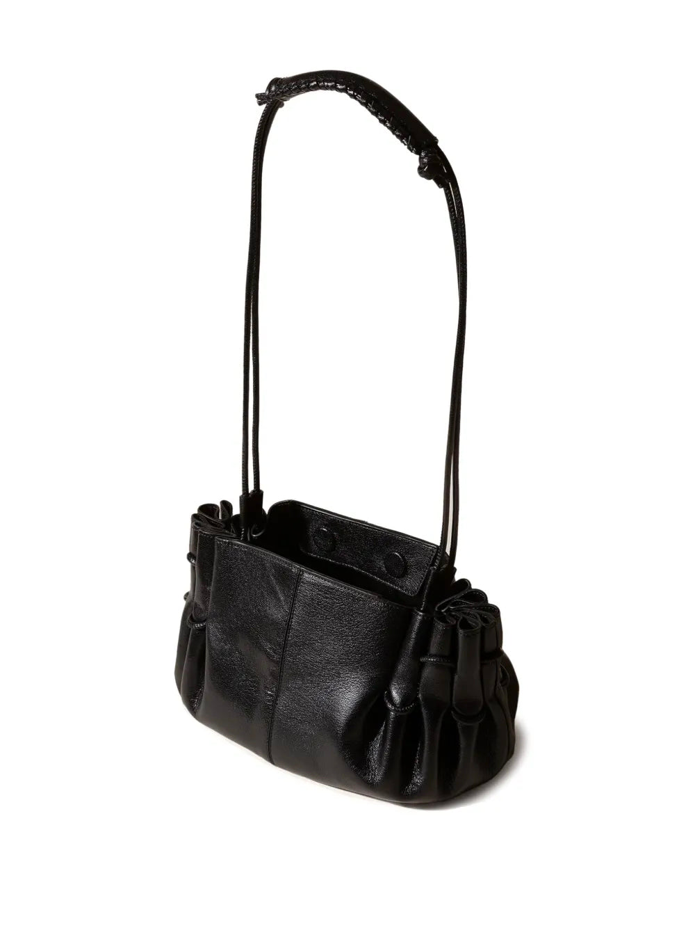 HEREU Mini Braided Handle Shoulder Handbag - FW25