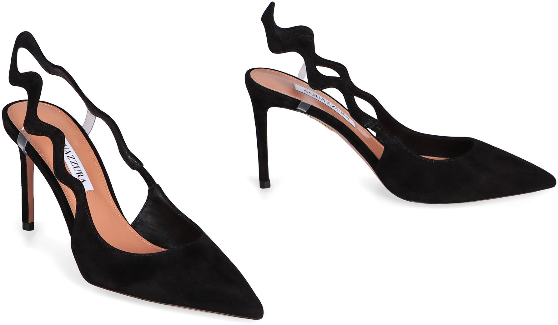 AQUAZZURA Elegant High-Heeled Sling Pumps - 8.5cm Stiletto