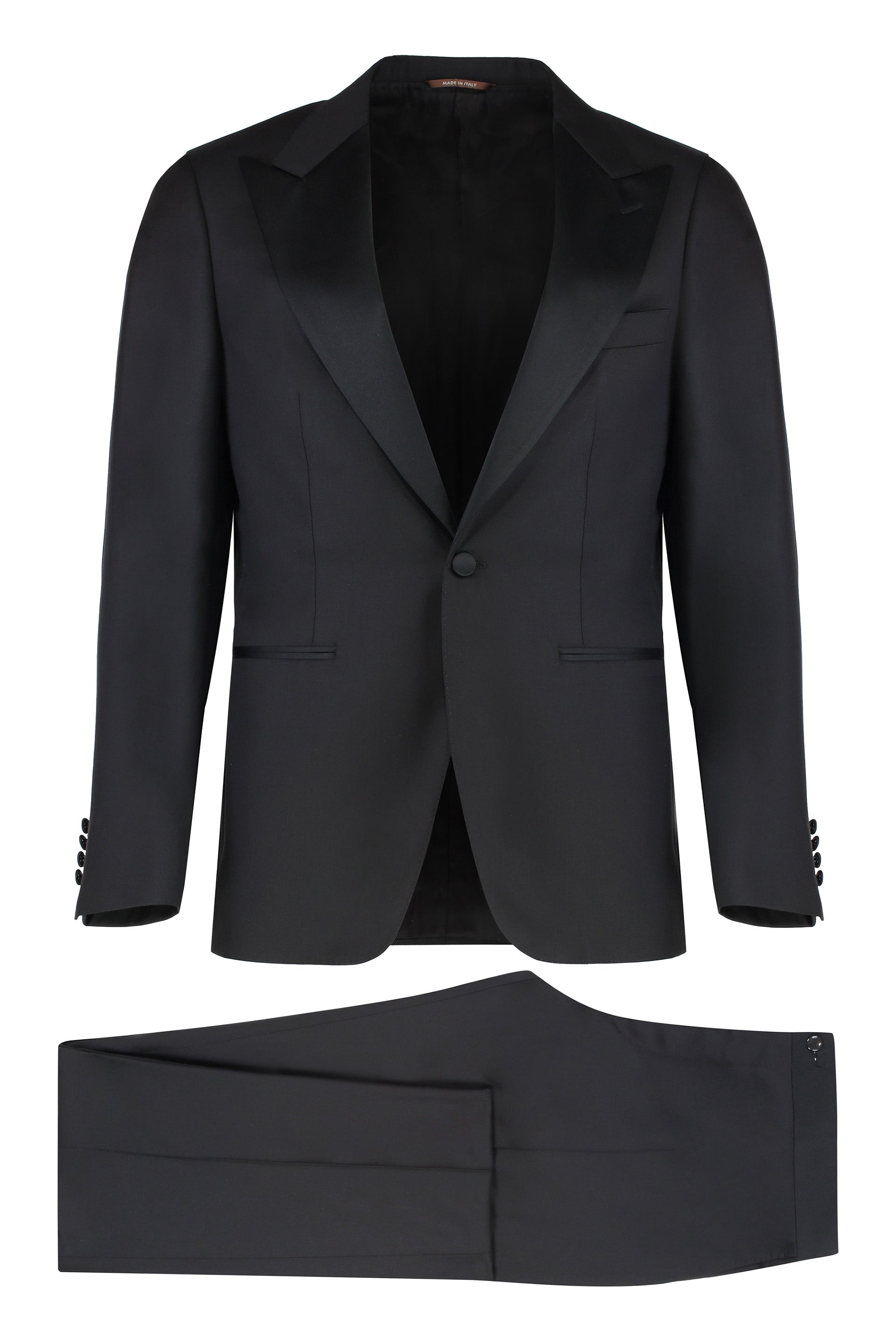 CANALI Elegant Wool Two-Piece Suit for Men