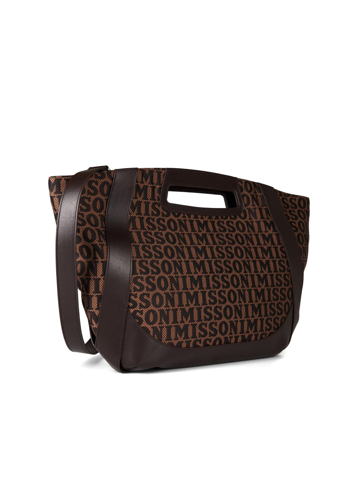 MISSONI Logo Tote Handbag for Women - Lightweight Shopping Companion