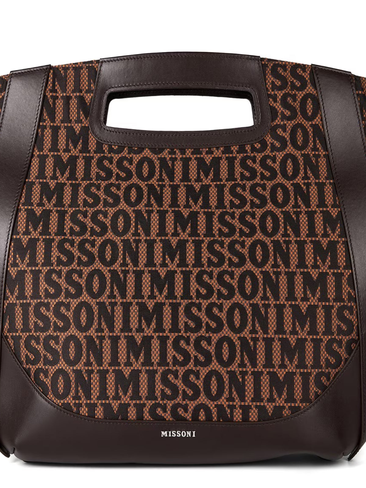 MISSONI Logo Tote Handbag for Women - Lightweight Shopping Companion