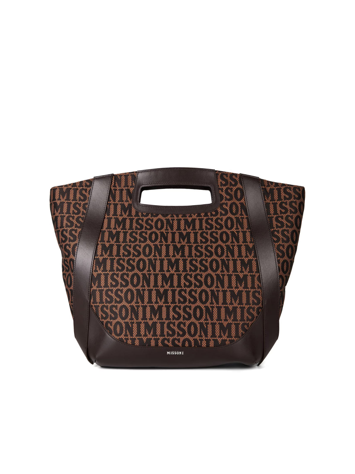 MISSONI Logo Tote Handbag for Women - Lightweight Shopping Companion