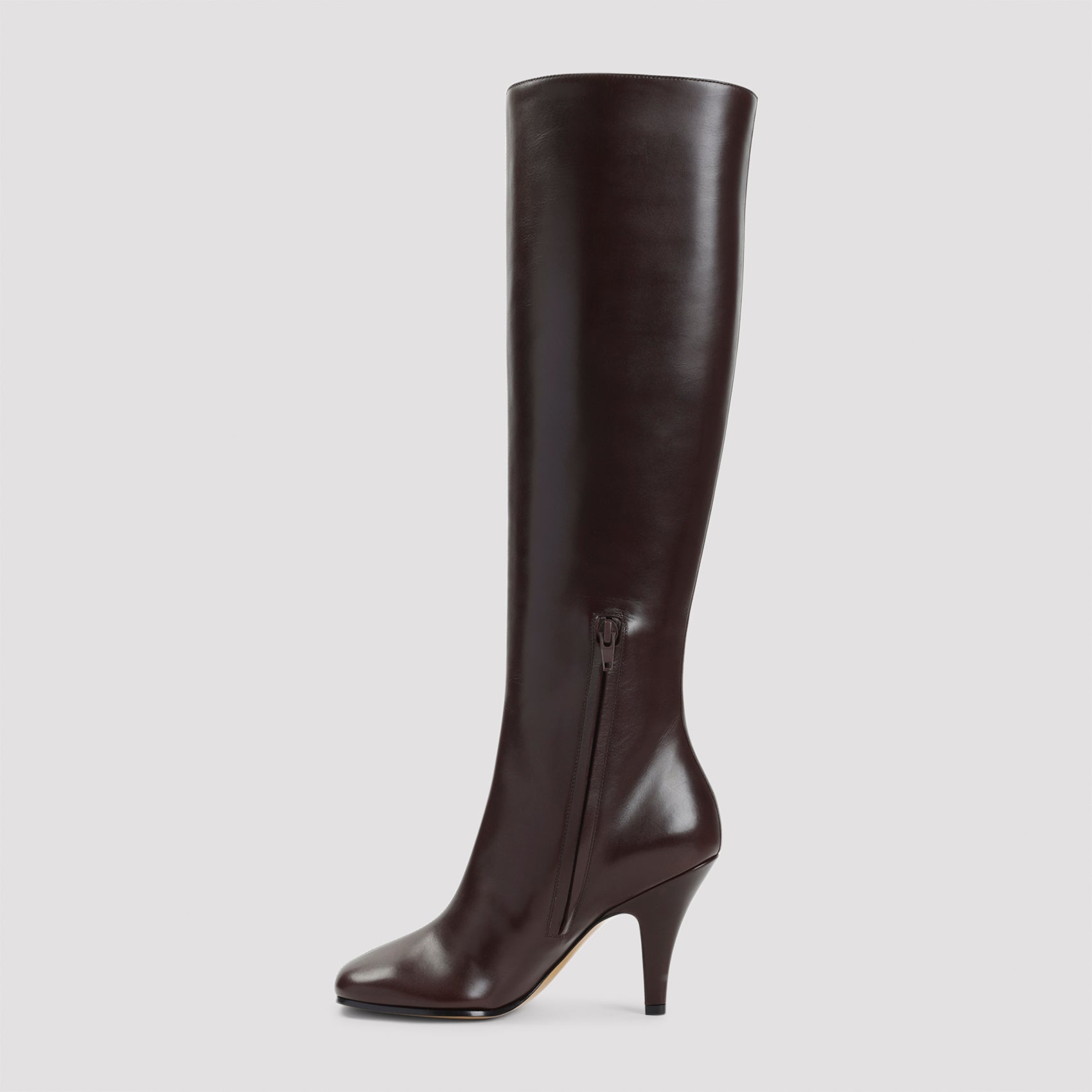PHOEBE PHILO Knee High 100% Leather Boots for Women