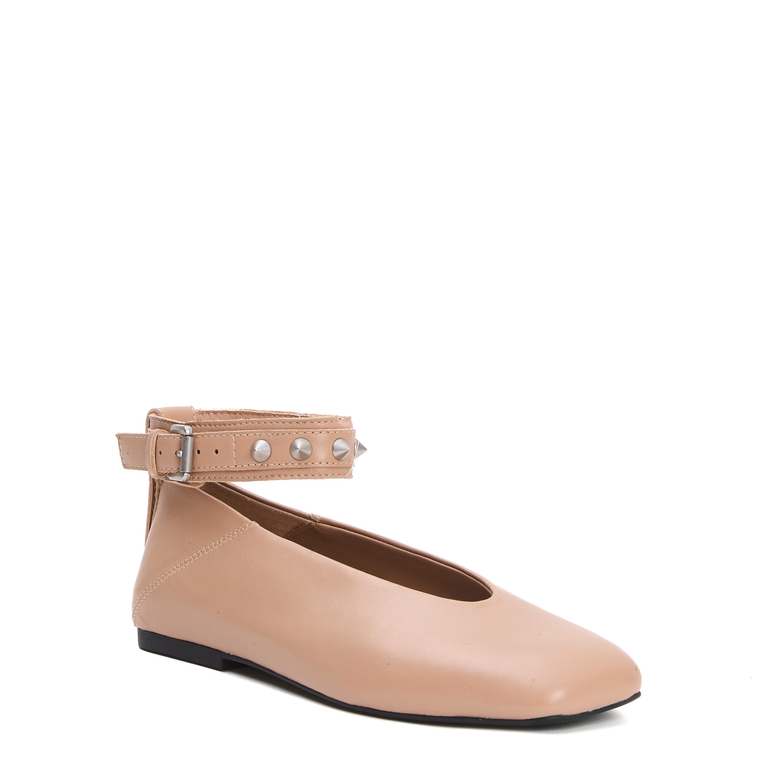 ASH Ballerina Ankle Strap Flats