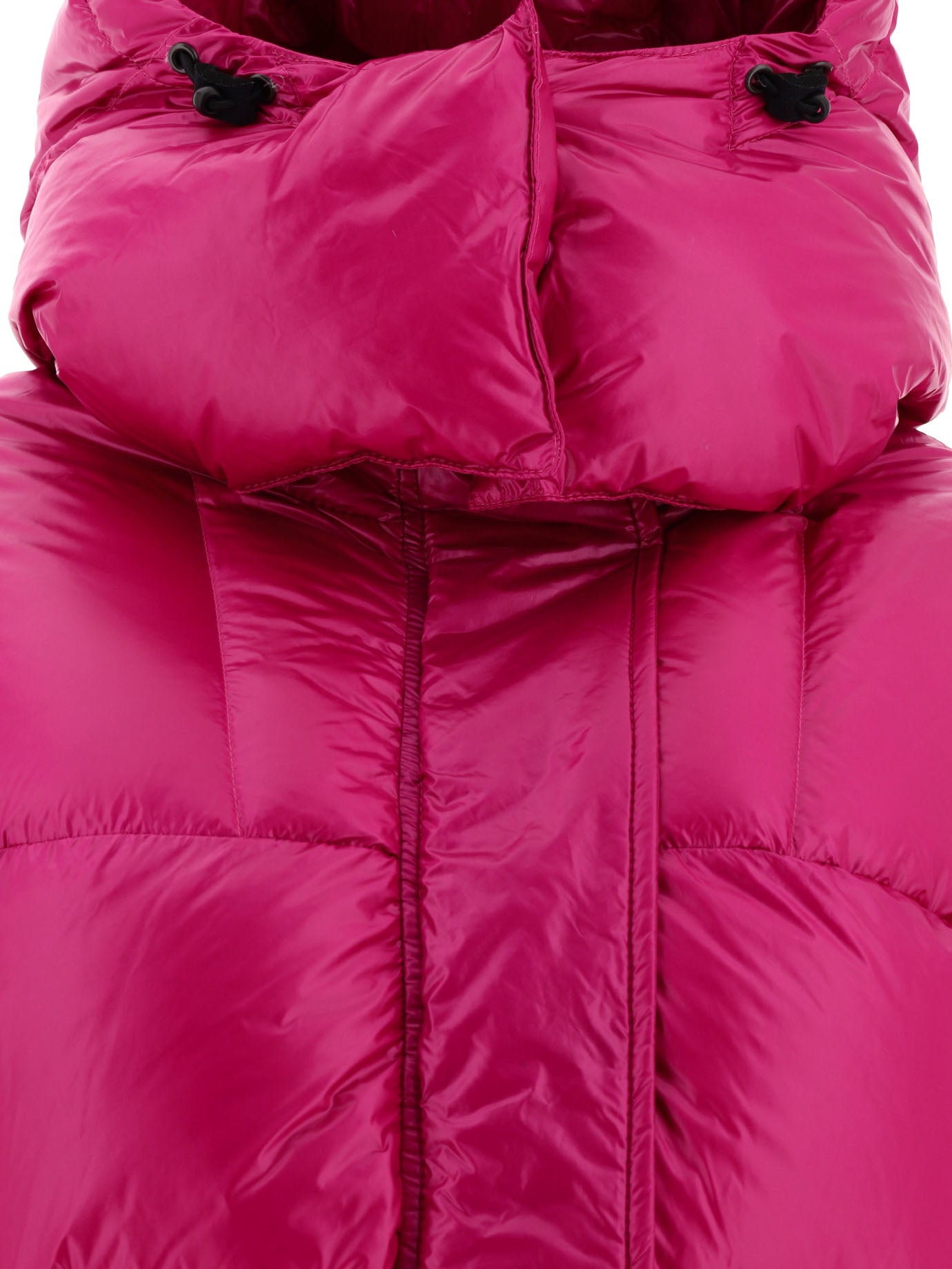 ASPESI Padded Jacket with Detachable Hood for Women
