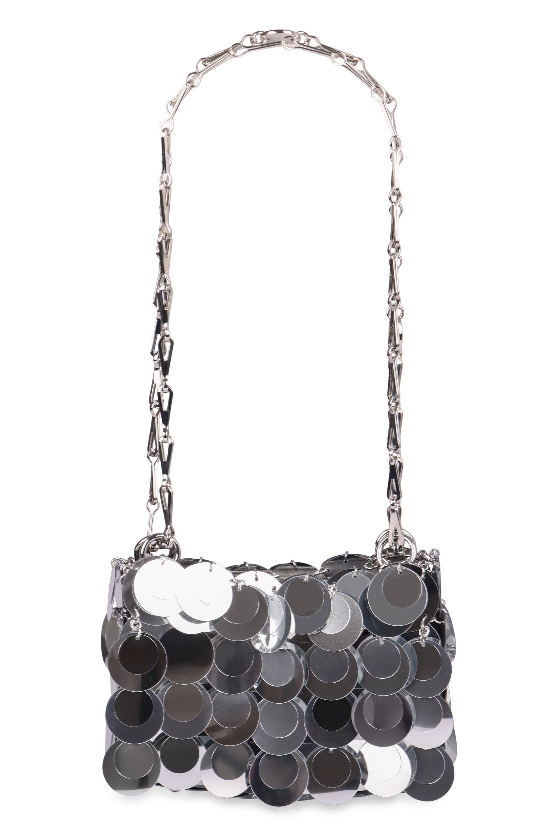 PACO RABANNE Mini Sparkle Discs Handbag