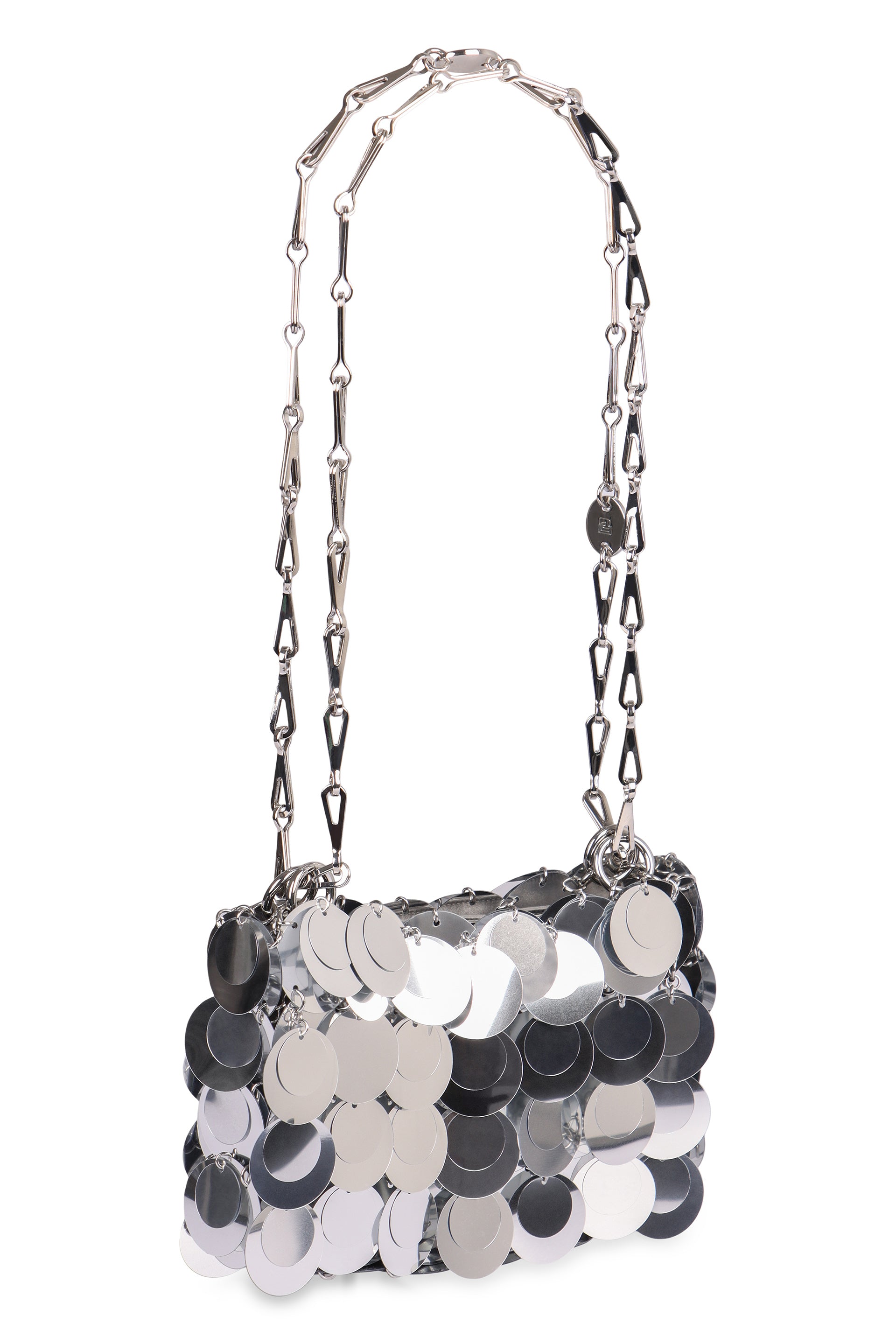PACO RABANNE Mini Sparkle Discs Handbag