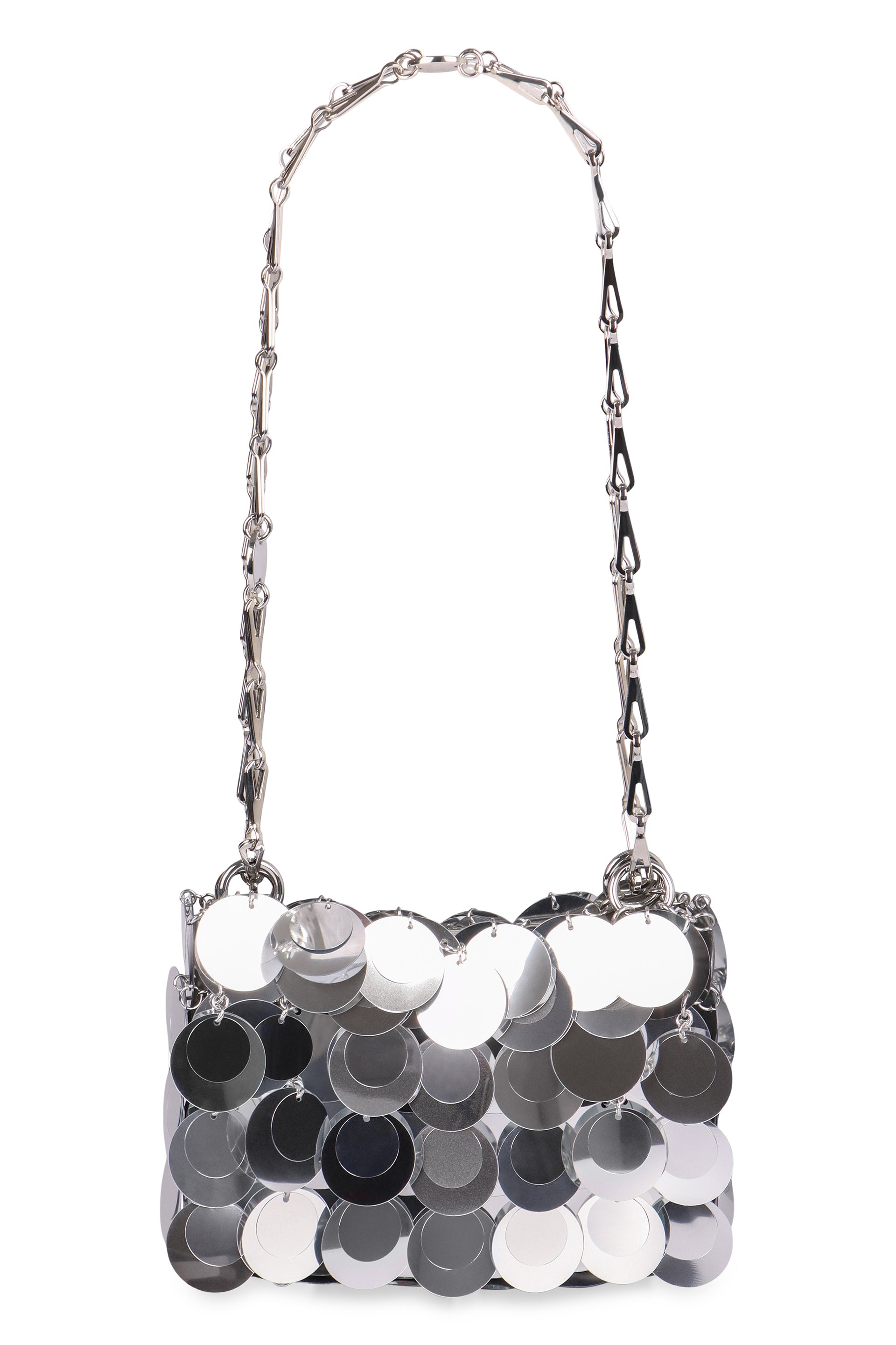 PACO RABANNE Mini Sparkle Discs Handbag