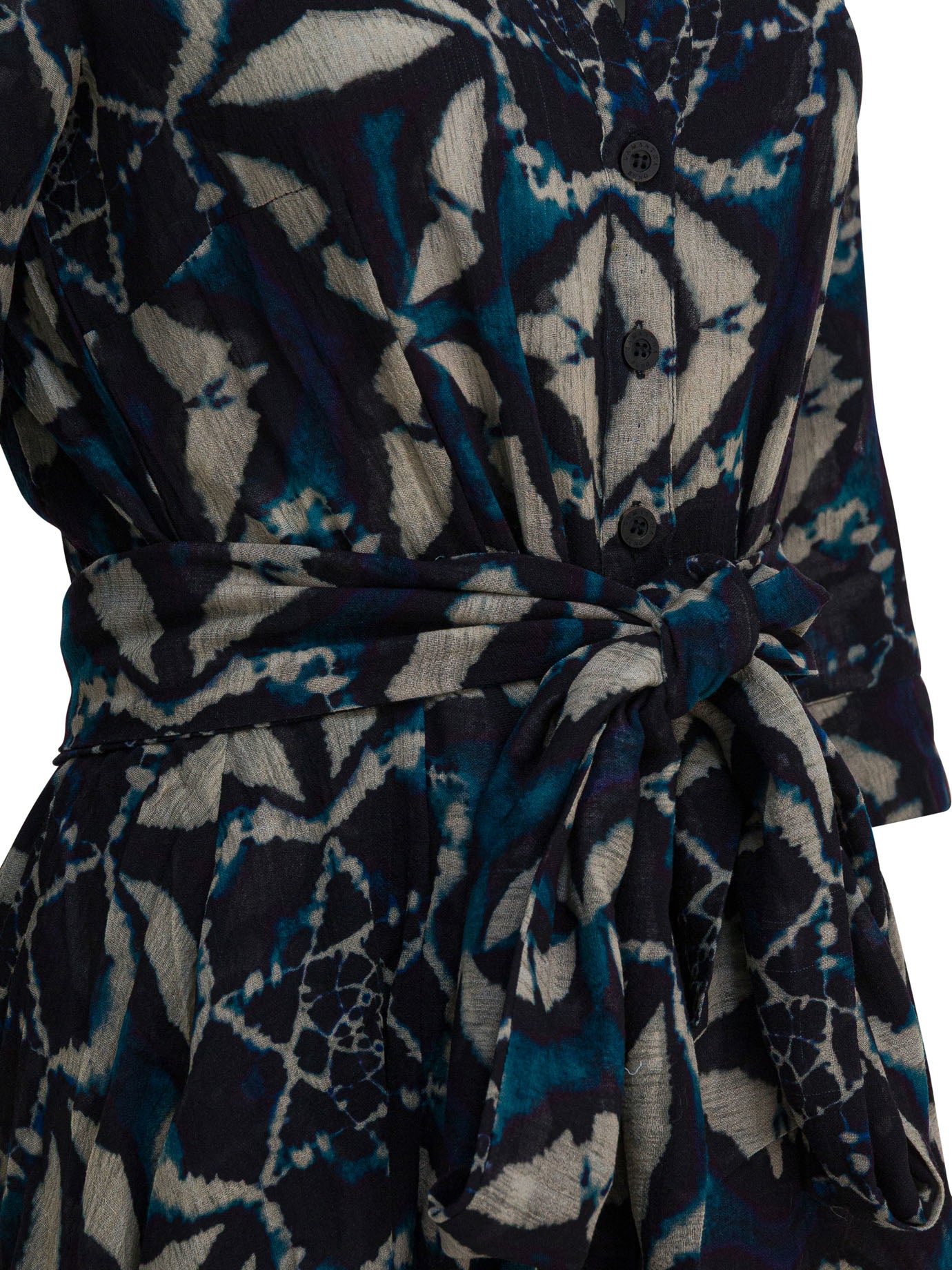 SAMANTHA SUNG Printed Wool Dress for Women - Fall 2025