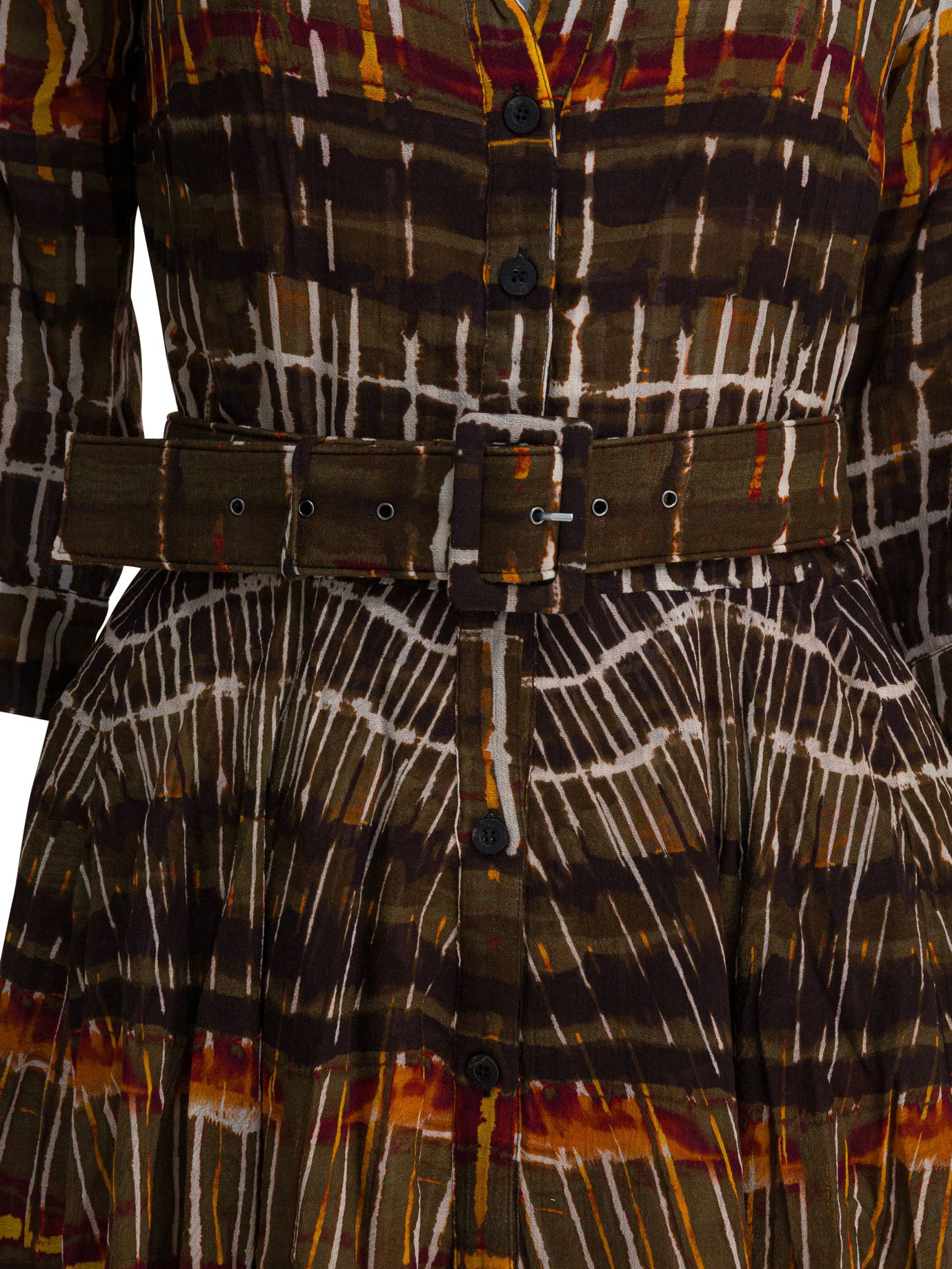 SAMANTHA SUNG Plaid Wool Dress