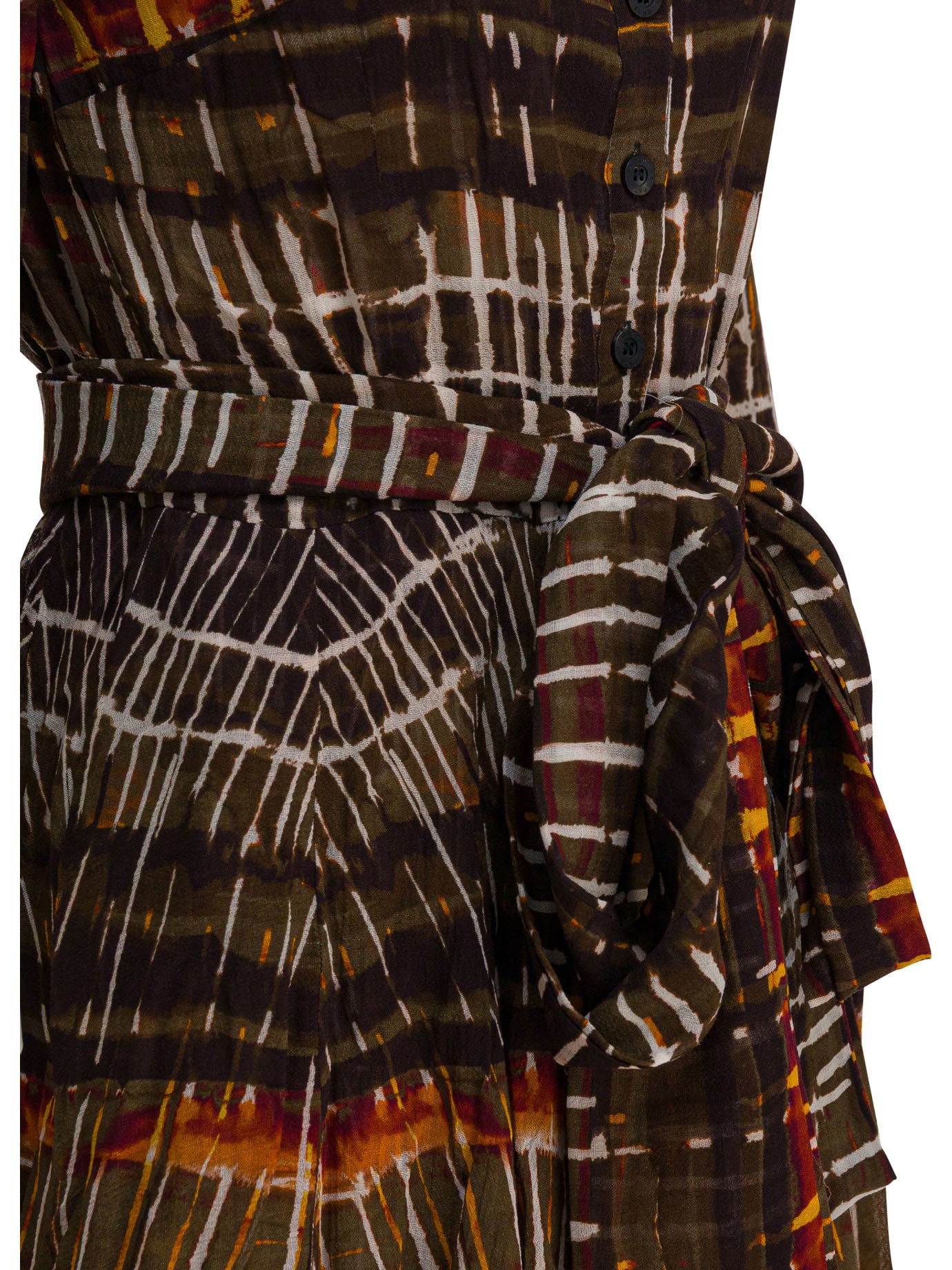 SAMANTHA SUNG Plaid Wool Dress